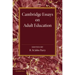 Cambridge Essays on Adult Education