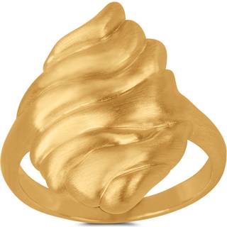 ByBiehl Dunes ring i forgyldt