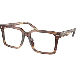 Michael Kors Mand MK4121U MOSEL 3977 Optiske stel Acetat Brun Transparent Firkantet Normal