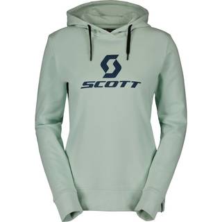 SCOTT Icon Hoody til Kvinder, Grøn - Størrelse Large