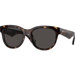 Burberry Kvinde BE4432U 300287 Solbriller Acetat Brun Grå Pantos Normal
