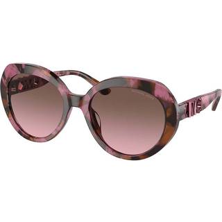Michael Kors Kvinde MK2214U SAN LUCAS 39989T Solbriller Acetat Skildpadde Violet Rund Normal Skygge