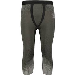 Odlo Base Layer Bottom 3/4 Performance Warm Blackcomb Syntetisk undertøj Herrer størrelse L farve sort