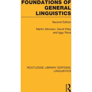Foundations of General Linguistics (RLE Linguistics A: General Linguistics)