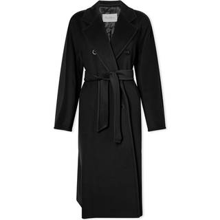 Max Mara Madame wool and cashmere coat - black - XL