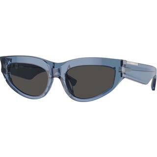 Burberry BE4425U 411787 55 Solbriller Kvinder Blue - Transparent Blue - 55mm