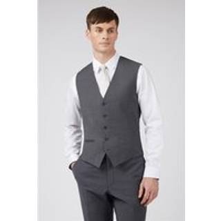 Ted Baker Tailoring Ted Baker Tailoring Grey Prem Panama Slim Waistcoat