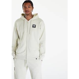 Sweatshirt med hætte Under Armour Pjt Rock Hwt Terry FZ-BRN 1383598-273 Størrelse L