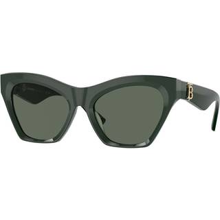 Burberry BE4420U 403871 55 Solbriller Kvinder Grøn - Green - 55mm