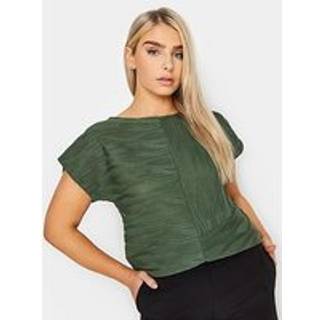 M & Co M & Co Tekstureret Kortærmet Top