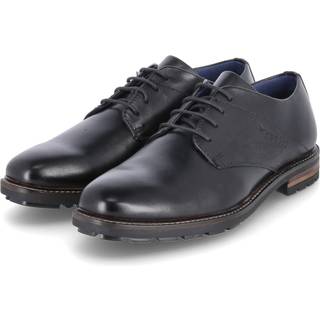 bugatti Herren Derby schwarz Glattleder