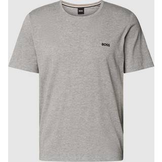 BOSS Mix and Match T-shirt With Logo - Grey - Large