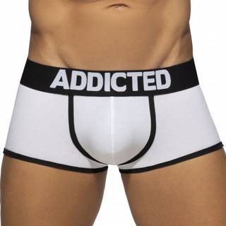 Addicted Basic Cotton Trunks - Black - Black