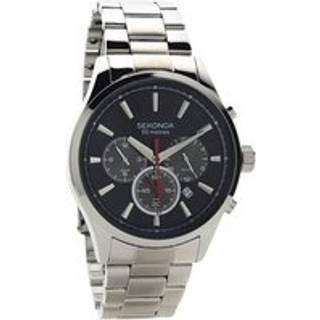 Sekonda 1670 Spo 16 Stainless Steel Dual Time Bracelet Watch - W31168