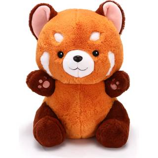 Riuhot Big Red Panda Plush Toy Red Panda Fyldt Animal Panda Plushie Gift til k?reste B?rn f?dselsdag 13.7 """" R?d panda fyldt