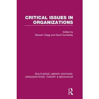 Critical Issues in Organizations (RLE: Organizations)