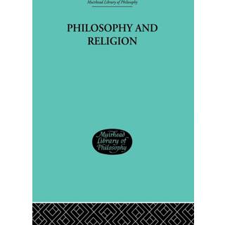 Philosophy and Religion