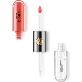 Kiko unlimited double touch liquid lip colour 114 orange red