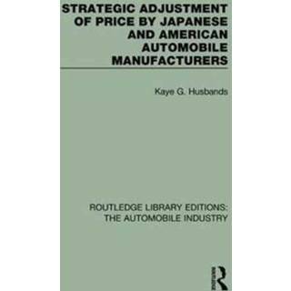 Strategic Adjustment of Price by Japanese and American Automobile Manufacturers