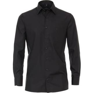 CasaModa Herren Hemd schwarz Comfort Fit