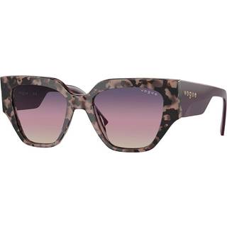 Vogue Briller VO5409S 3150U6 52 Solbriller Kvinder Tortoiseshell - Pink Tortoise - 52mm