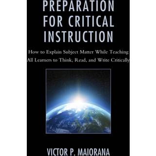 Preparation for Critical Instruction