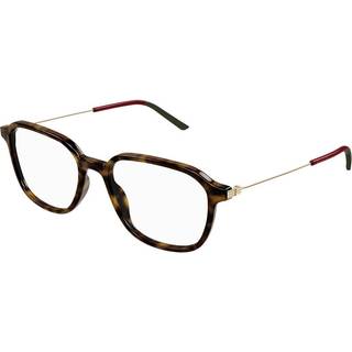 Gucci Mand GG1576O 002 Optiske stel Acetat Havana Transparent Firkantet