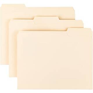 Smead Manila Filmappe 1/3-Cut Tab Letter Size Manila 200 pr. Boks