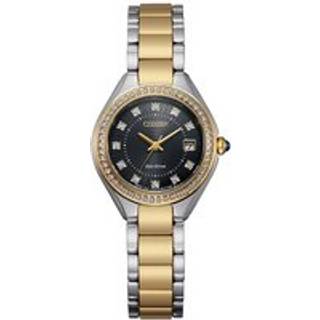 Citizen EW2557-56E Eco-Drive Two Tone Bracelet Watch - W92144