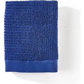 Classic Håndklæde fra Zone Denmark - Indigo Blue farve - 100% Bomuld/600 g