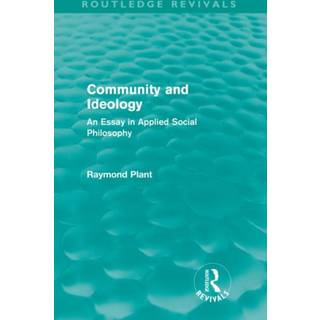 Community and Ideology (Routledge Revivals)