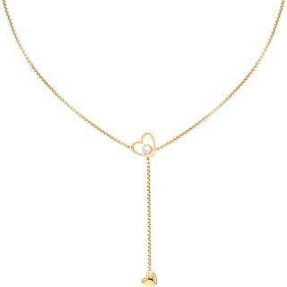 Tommy Hilfiger Hanging Heart Halskæde Rustfrit Stål 2780672 - Dame - Stainless Steel