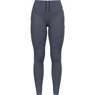 Odlo Zeroweight Print Reflective Running Tights Women - Petrol, Size XS - petrol