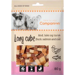 Companion - Long Cube m. And, Laks & Torsk 80g