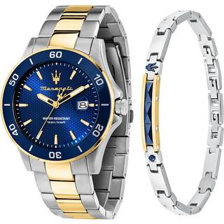 Maserati R8873600007 Competizione Two Tone Watch And Bracelet Set - W81250