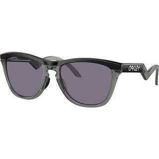 Oakley Mand OO9289 FROGSKINS HYBRID 928907 Solbriller O_matter Sort Grå Rund Normal Prizm