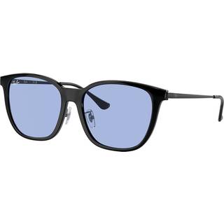 Ray - Ban Unisex RB4333D 674680 Solbriller Injiceret Sort Blå Firkantet Normal