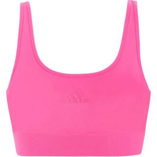 Adidas BOS Smart Micro 720 Seamless Lounge Bra - Pink - Small
