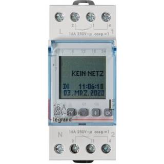LEGRAND AlphaRex D22 digital ugeur Bluetooth 16A 2-skiftekontakter 2M