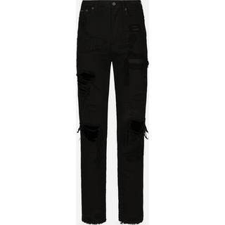 Black Straight Jeans - 42