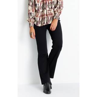 IN FRONT Haily Boot Cut Bukser, Farve: Black, Størrelse: XL, Dame