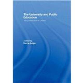The University and Public Education