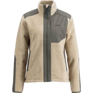 Lundhags Women's Saruk Wool Pile Mid Full Zip Sand, L