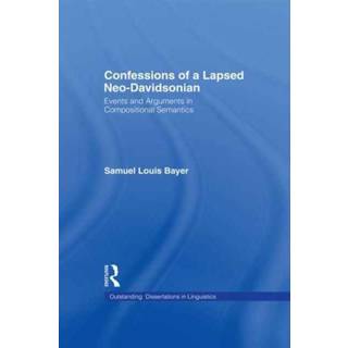 Confessions of a Lapsed Neo-Davidsonian