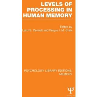 Levels of Processing in Human Memory (PLE: Memory)