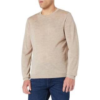 Maerz Herren Pullover beige unifarben