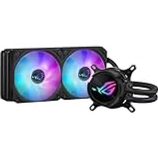ASUS ROG Strix LC III 240 ARGB all-in-one CPU liquid cooler with 360 rotatable water block Premium ROG ARGB fans