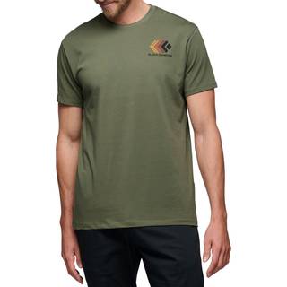 Black Diamond Faded S/S Tee T-shirt Herrer størrelse M farve olivengrøn
