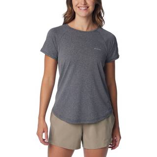Columbia Women's Bogata Bay S/S Tee Funktionsshirt Damer størrelse L farve grå