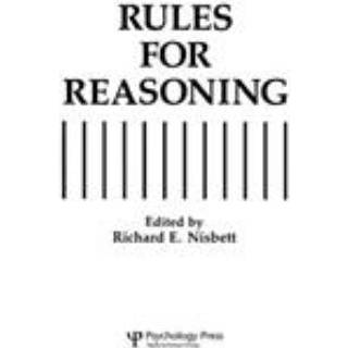Rules for Reasoning
